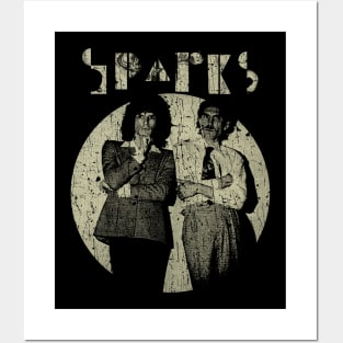 VINTAGE RETRO STYLE -Sparks Legend 70s Posters and Art